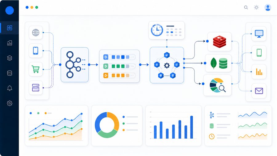 Event driven backend system design